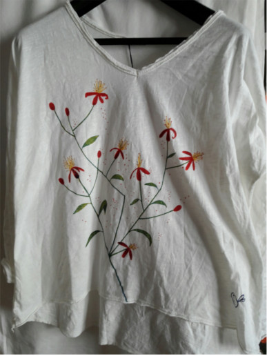 Κιτρινοκοκκινα λεπτα λουλουδια